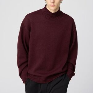 Uniqlo Low Gauge High Neck Sweater